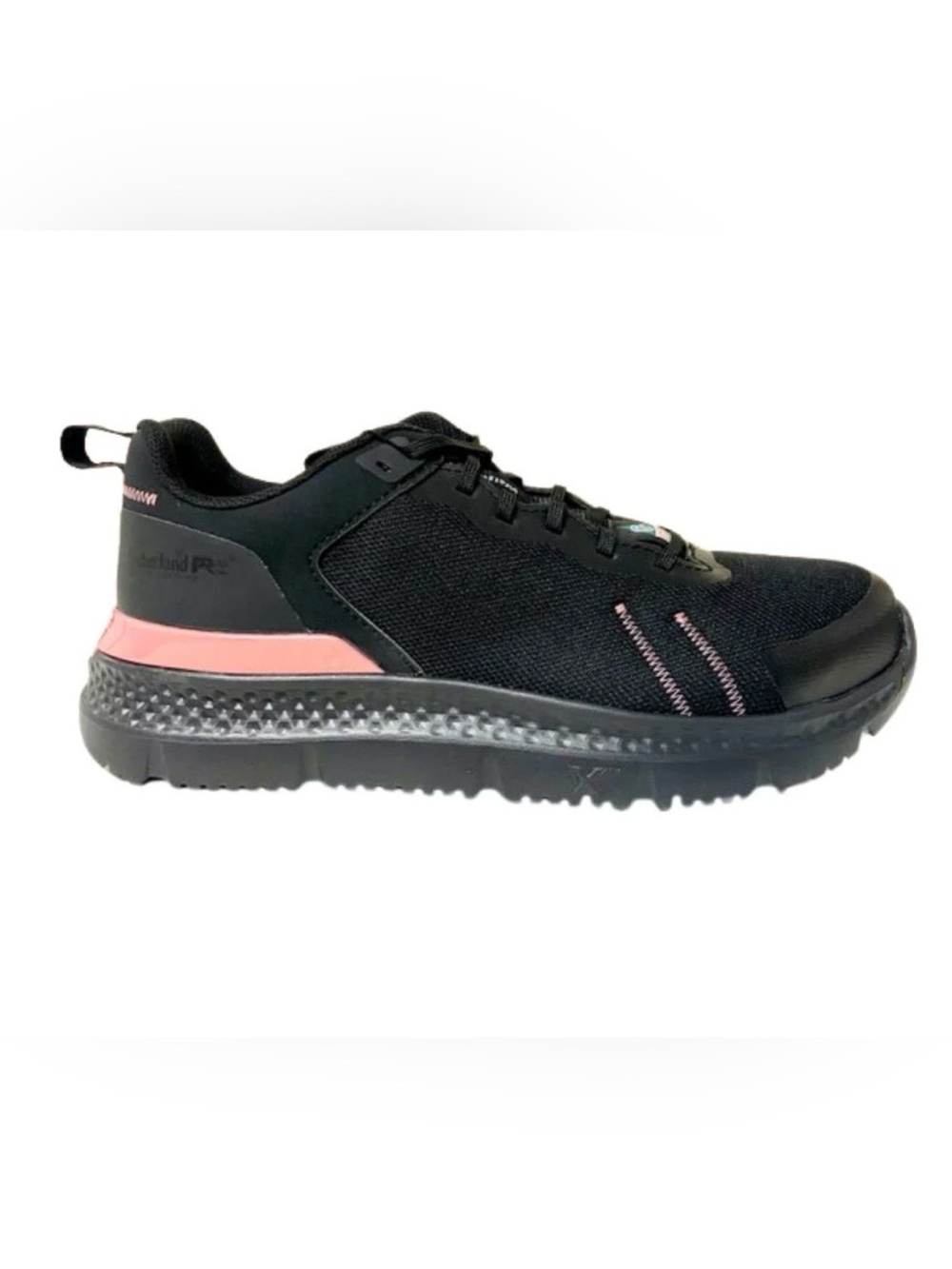 Timberland Pro Women's Black and Pink CSA Approved Safety Shoe - Size 6W
